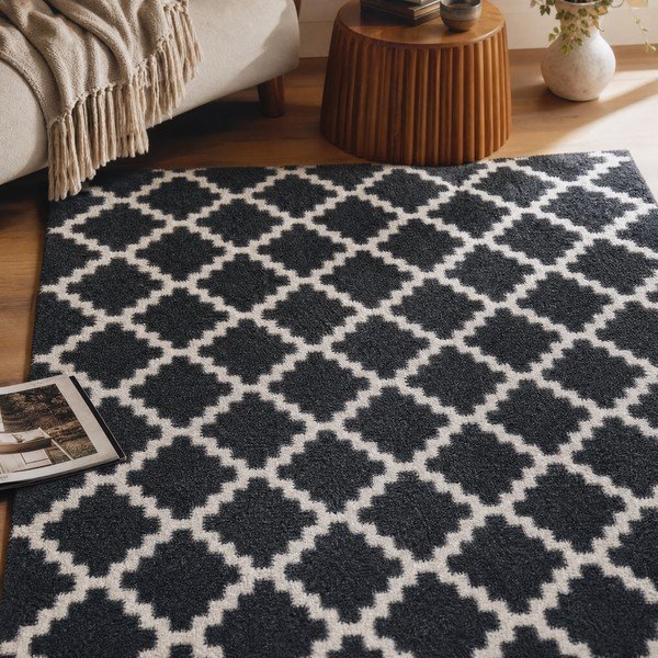 Runner in bianco e nero , 50 x 150 cm Elegance - Zala Living-image-1