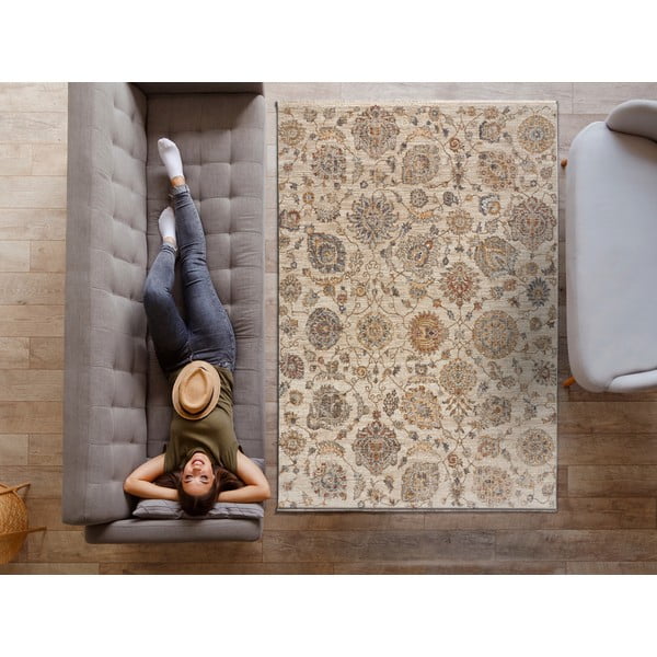 Tappeto beige 133x190 cm Samarkand - Universal-image-1