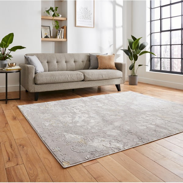 Tappeto grigio 170x120 cm Apollo - Think Rugs-image-2