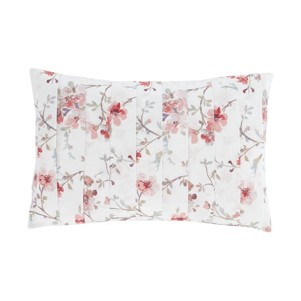 Cuscino bianco e rosso , 30 x 40 cm Jasmine Floral - Catherine Lansfield