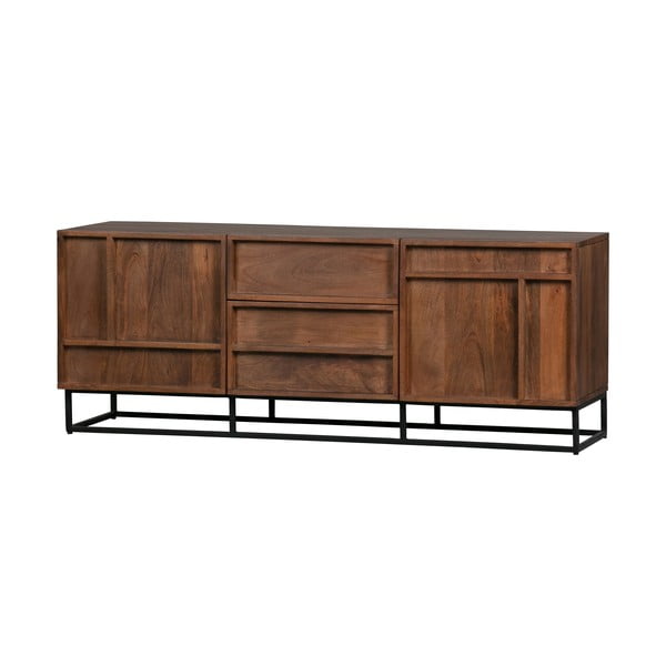 Tavolo TV marrone in legno di mango Forrest - WOOOD-image-2