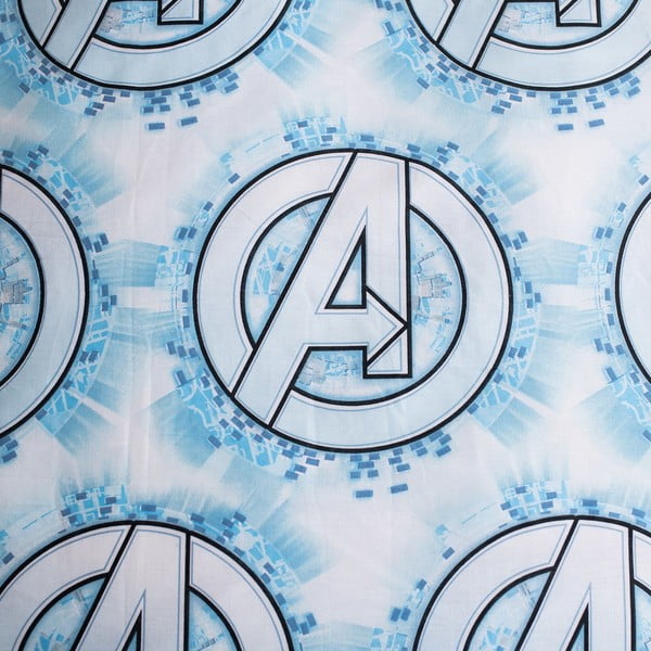 Biancheria da letto in cotone per bambini Heroes, 140 x 200 cm Avengers - Jerry Fabrics-image-4