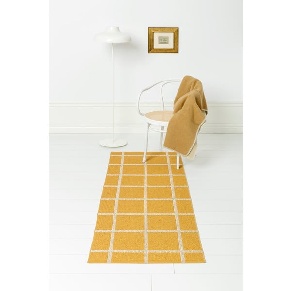 Tappeto da interno/esterno giallo ocra 70x100 cm Ada Ochre – Pappelina-image-2