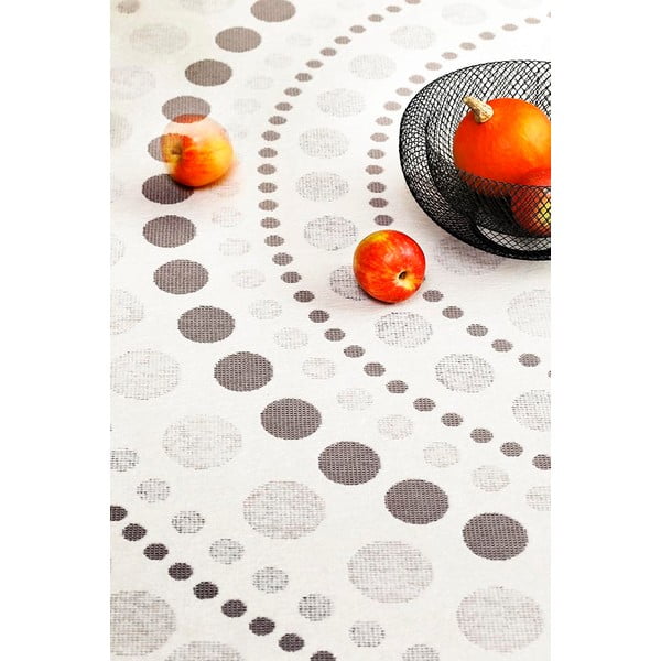 Tappeto bifacciale bianco e grigio , 70 x 140 cm Oola - Narma-image-3