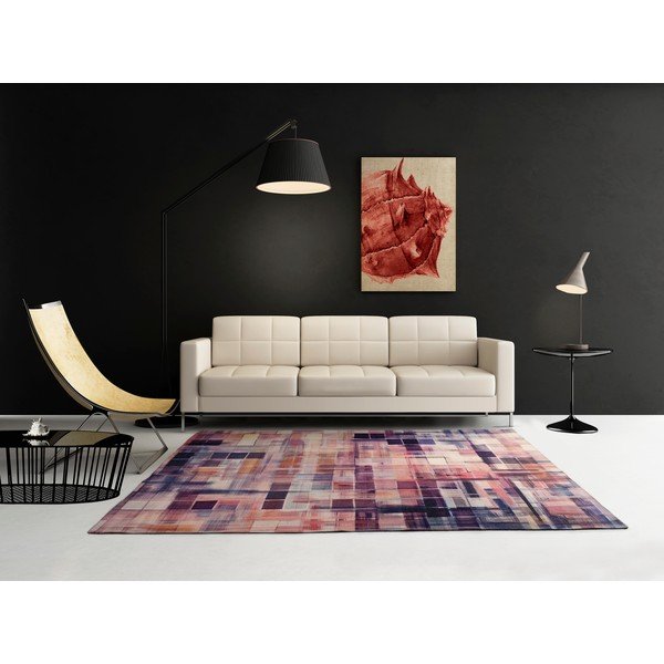 Tappeto con contenuto di cotone , 140 x 200 cm Haria Illusion - Universal-image-1