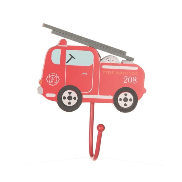 Gancio da parete rosso Fire Engine – Sass & Belle