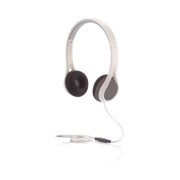 Sluchátka XD Design Oova Headphones Grey/White