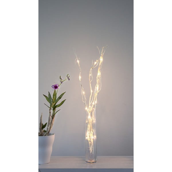 Decorazione a luce bianca ø 8 cm Willow - Star Trading-image-3