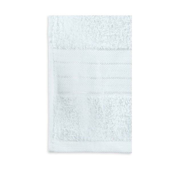 Asciugamani bianchi in spugna di cotone in set da 2 70x140 cm - Good Morning-image-3