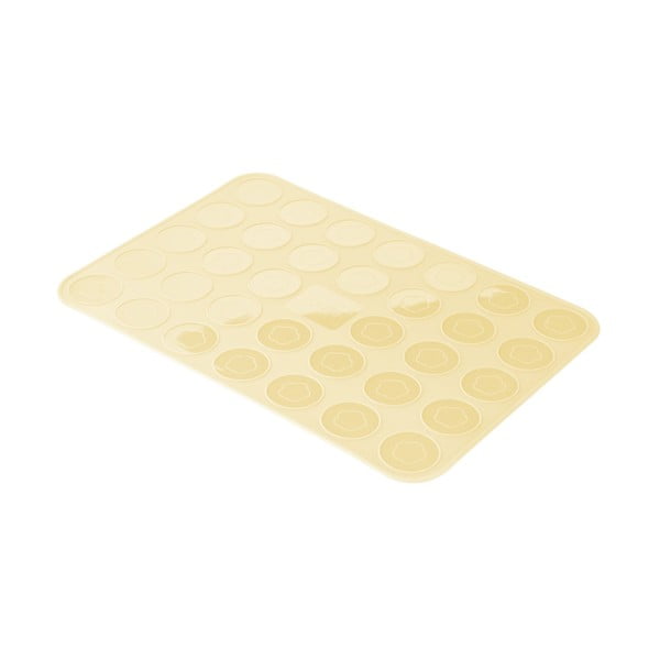 Tappetino in silicone giallo per macaron Patisserie - Fackelmann