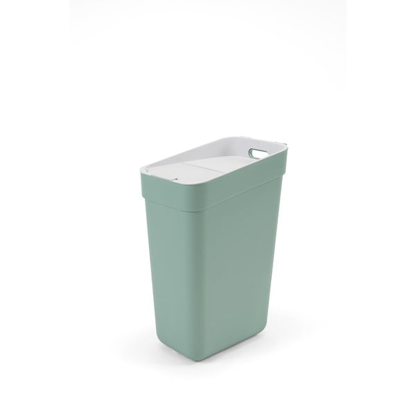 Bidone per rifiuti in plastica riciclata verde chiaro 30 l Ready To Collect - Curver