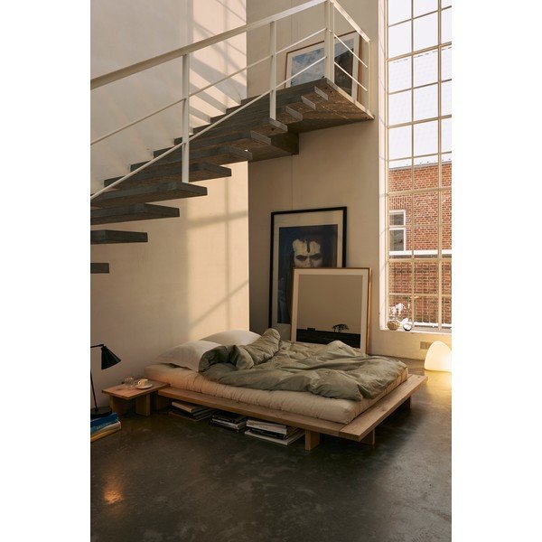 Comodino marrone in pino massiccio Japan – Karup Design-image-4