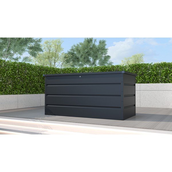 Contenitore da giardino color antracite Max F – Rojaplast-image-1