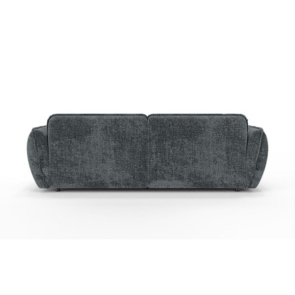 Divano angolare grigio scuro (con penisola a sinistra/con chaise lounge) con rivestimento in ciniglia Nelia – Ropez-image-4