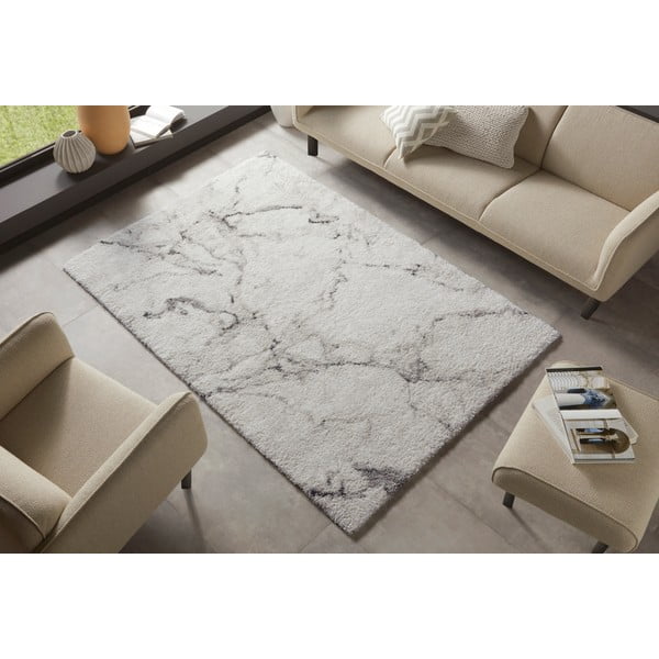 Tappeto bianco e crema , 120 x 170 cm Nomadic Mayrin - Mint Rugs-image-1