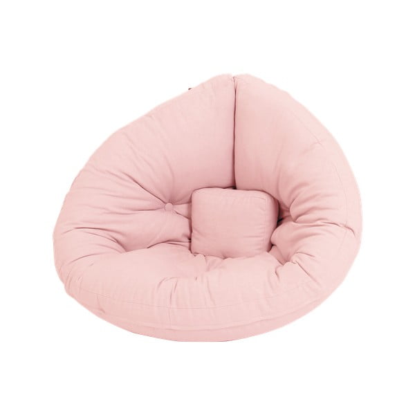 Poltrona relax rosa per bambini Mini Nido - Karup Design