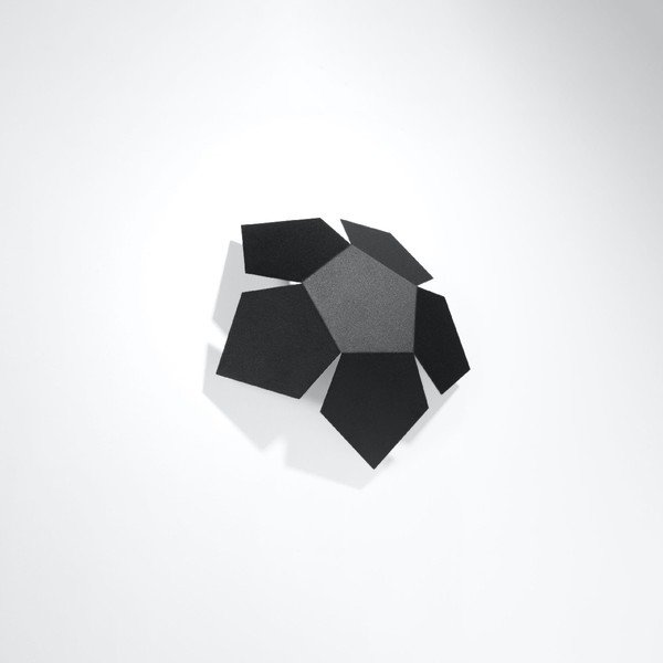 Lampada da parete nera Izar - Sollux-image-1