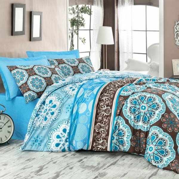 Povlečení Classy V1 Blue, 200x220 cm