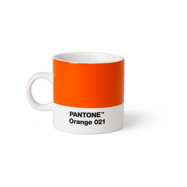 Tazza da espresso in ceramica arancione 120 ml Espresso Orange 021 - Pantone