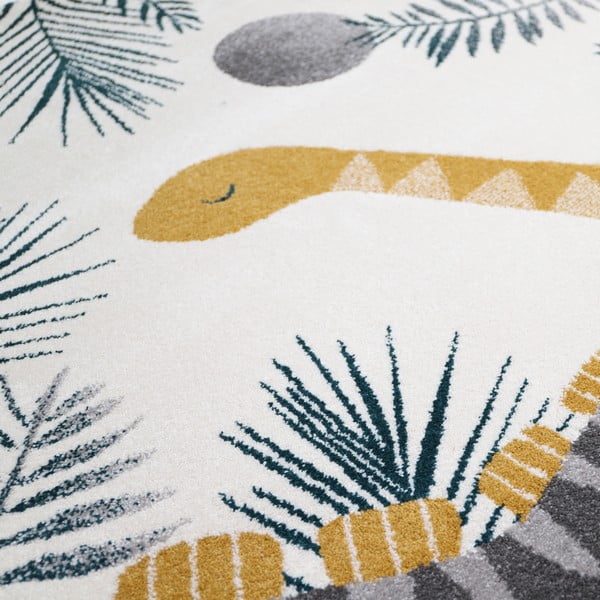 Tappeto per bambini beige 170x120 cm Sensaku - Nattiot-image-3