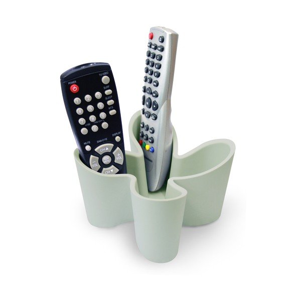 Šedý stojánek na dálkové ovladače J-Me  Cozy Remote Tidy