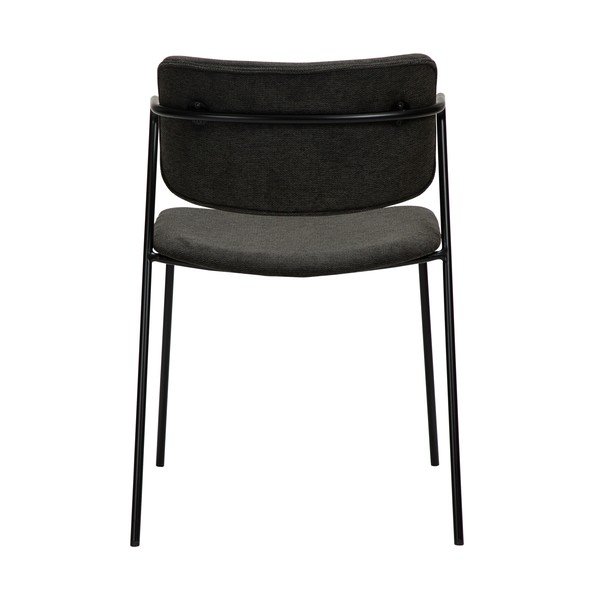 Sedia da pranzo nera Zed - DAN-FORM Denmark-image-4