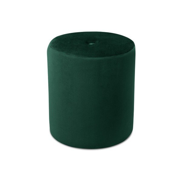 Pouf verde , ⌀ 40 cm Fiore - Mazzini Sofas-image-2