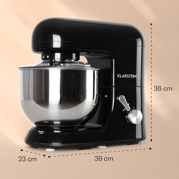 Robot da cucina nero Bella - Klarstein-image-1