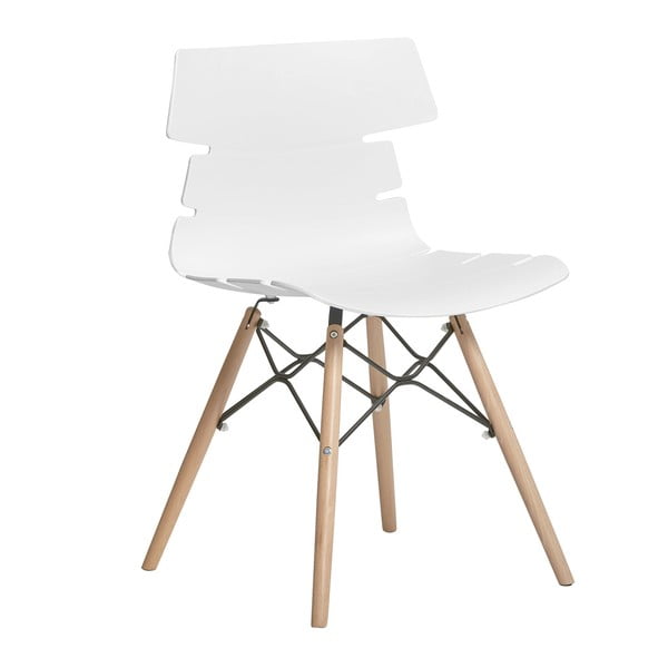 Set di 4 sedie da pranzo bianche Iris - Marckeric-image-2