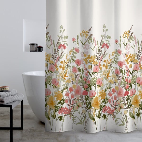 Tenda per doccia 180x180 cm Countryside Floral – Catherine Lansfield-image-1