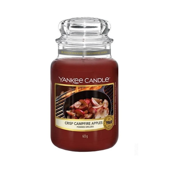 Candela profumata, durata di combustione 110 h Crisp Campfire Apples - Yankee Candle