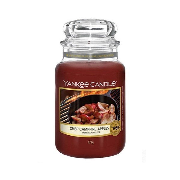 Candela profumata, durata di combustione 110 h Crisp Campfire Apples - Yankee Candle