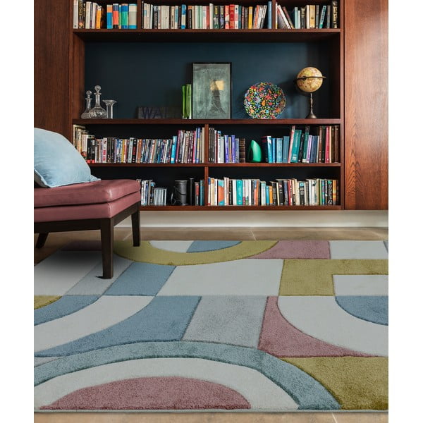 Tappeto , 200 x 290 cm Retro Multi - Asiatic Carpets-image-4