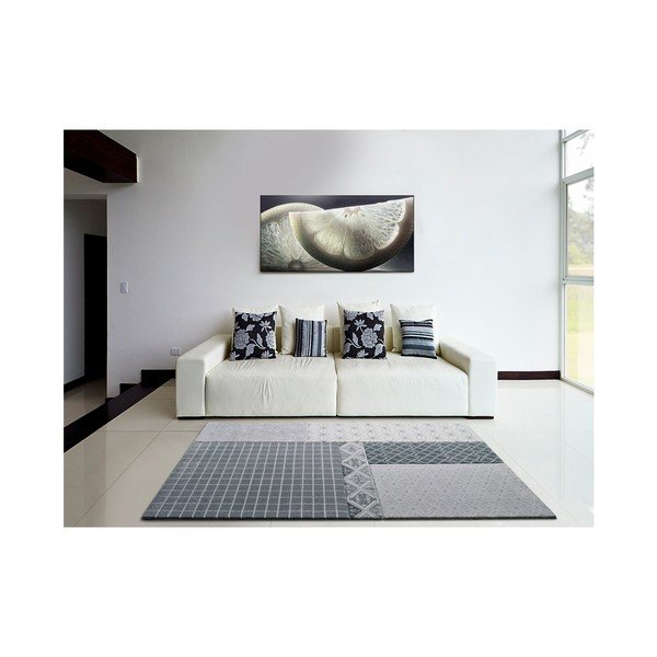 Tappeto grigio Shade Shift, 120 x 170 cm - Universal-image-1