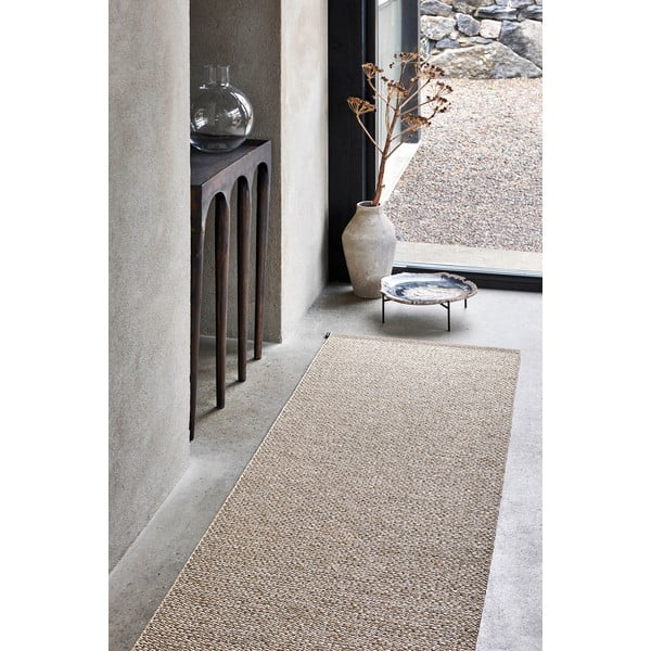 Tappeto da interno/esterno color crema 85x160 cm Effi Mud – Pappelina-image-2