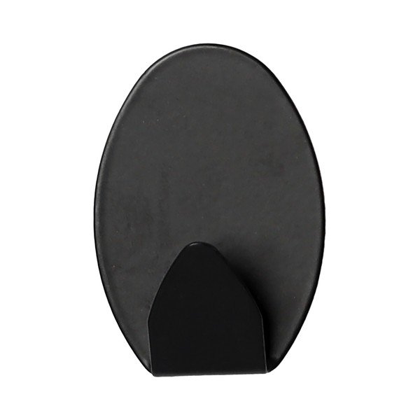 Set di ganci senza foratura color nero opaco in metallo 4 pz Fixeo – douceur d'intérieur