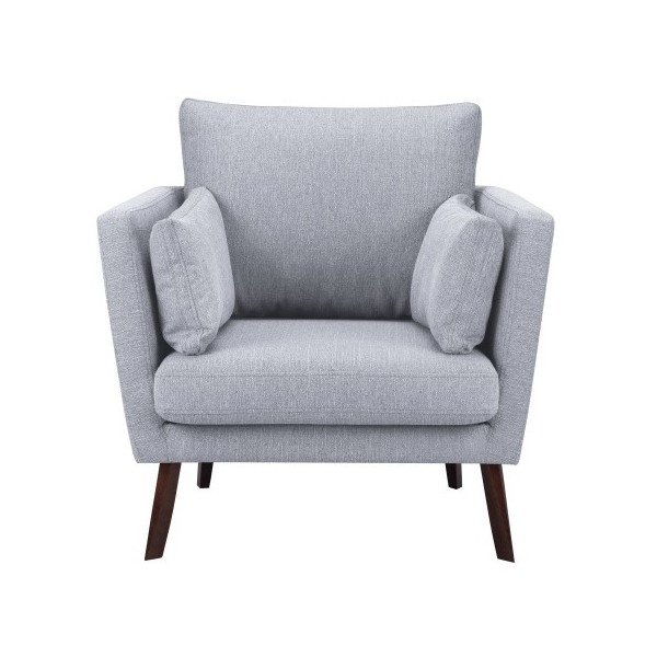 Poltrona grigio chiaro Elena - Mazzini Sofas