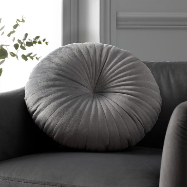 Cuscino decorativo in velluto ø 40 cm Round Soft Touch – Catherine Lansfield-image-1