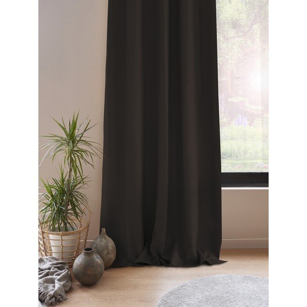 Tenda oscurante marrone 245x140 cm - AmeliaHome-image-1