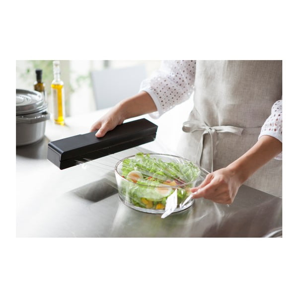 Supporto magnetico nero per fogli da cucina Tower - YAMAZAKI-image-2