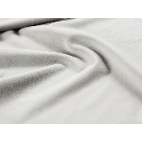 Divano in velluto beige 190 cm Lando - Micadoni Home-image-1