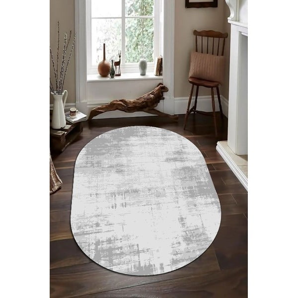 Tappeto grigio 60x100 cm - Rizzoli-image-1