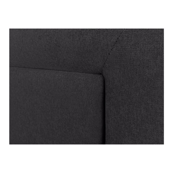 Testata grigio scuro Mazzini Sofas Ancona, 200 x 120 cm - Cosmopolitan Design-image-2