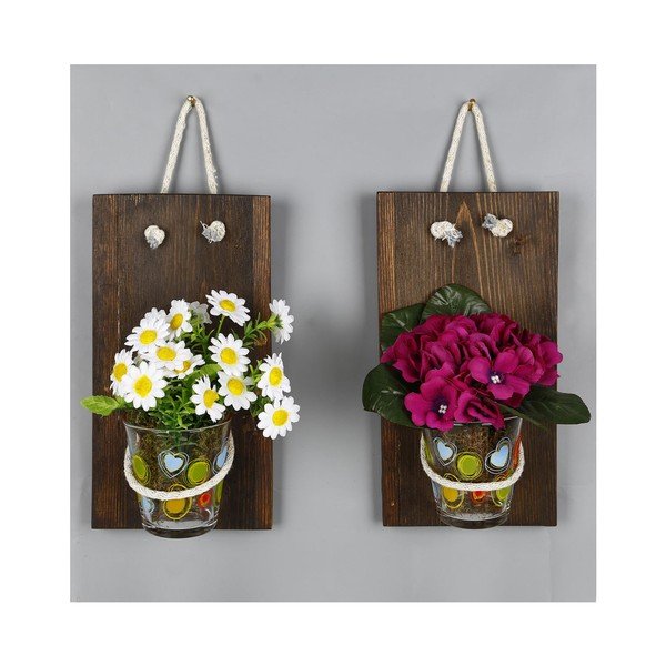 Portaoggetti da appendere in legno Raffa - Evila Originals-image-3