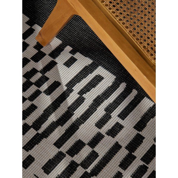 Tappeto da interno/esterno nero/color crema 160x230 cm Haringey Acacia – Ted Baker-image-2