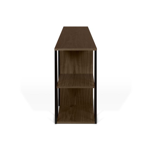 Cassettiera bassa nera 190x81 cm Albi - TemaHome-image-4