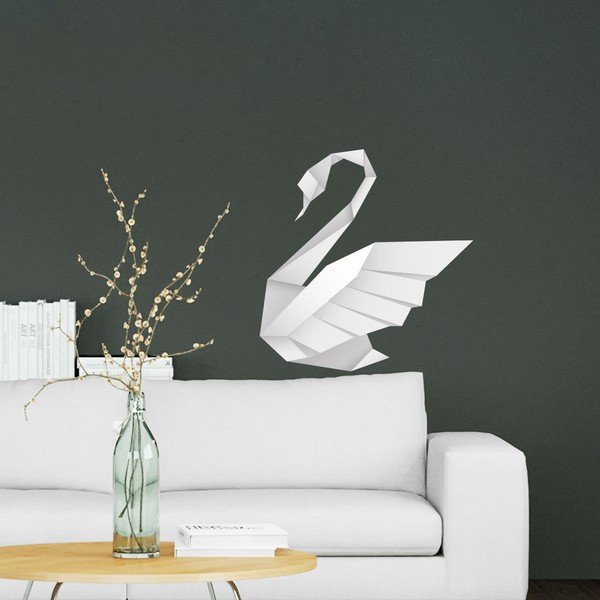 Samolepka Ambiance White Swan