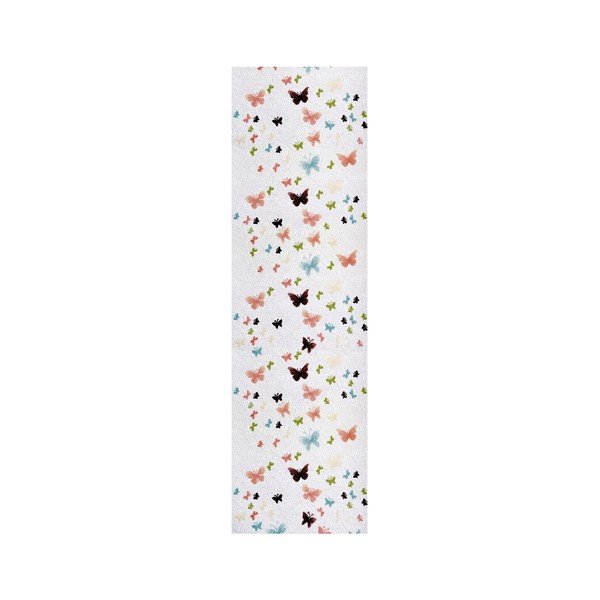 Tappeto Farfalle, 80 x 200 cm - Rizzoli