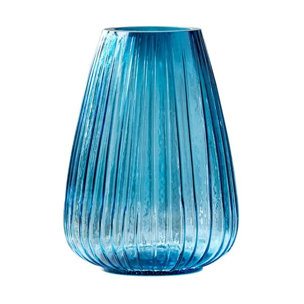 Vaso in vetro blu scuro Kusintha - Bitz