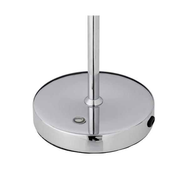 Lampada da tavolo LED argentata con paralume in metallo (altezza totale 28 cm) Lianna – Bloomingville-image-3